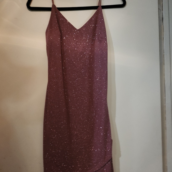 Dresses & Skirts - Elegant Pink Glitter Dress